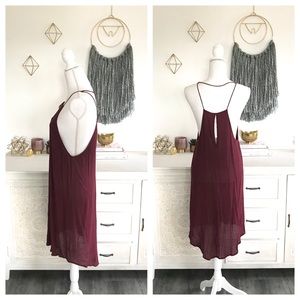 free people boho slip dress lingerie style with eyelash lace Valentine’s Day